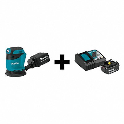 MAKITA XOB01ZBL1840BDC1 Cordless Sander 6 7/8 in 3.1 lb