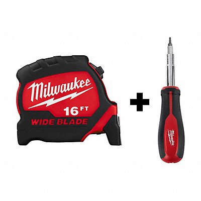 MILWAUKEE 4822021648222760 Wide Blade Tape 16ft.