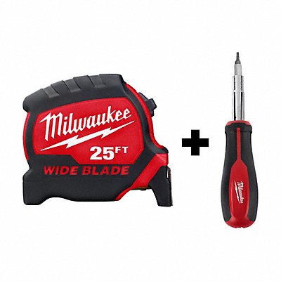 MILWAUKEE 4822022548222760 Wide Blade Tape 25ft.