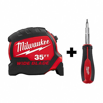 MILWAUKEE 4822023548222760 Wide Blade Tape 35ft.