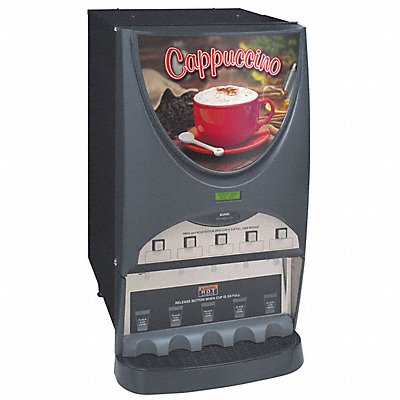 BUNN iMIX5Silver Hot Beverage Dispenser 5 Hoppers