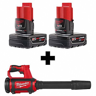 MILWAUKEE 48112400000000 M12 Battery Pack M12 Compact Blower