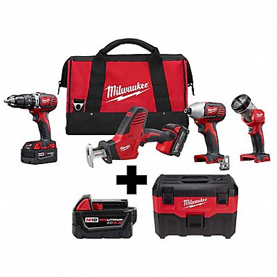 MILWAUKEE 26952448111850000000 M18 4-Tool M18 Battery Pack M18 Vacuum