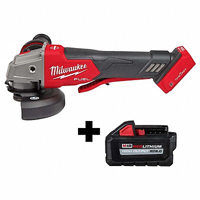 MILWAUKEE 28822000000000 M18Fuel 4.5/5 BrkngGrndr w/ HO 6.0 Bat