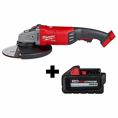 MILWAUKEE 27852000000000 M18 Fuel 9 Angle Grinder XC6.0 Battery
