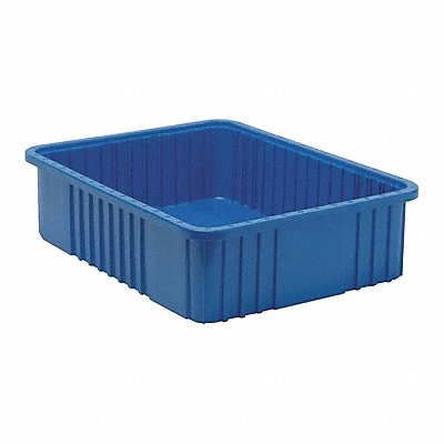 QUANTUM STORAGE SYSTEMS KDG93060BL1 Dvdble Grid Container 22.5 x17.5 x6 Blu