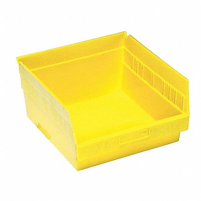 QUANTUM STORAGE SYSTEMS KQSB209YL4 Shelf Bins 11-5/8 x11-1/8 x6 Yel PK4