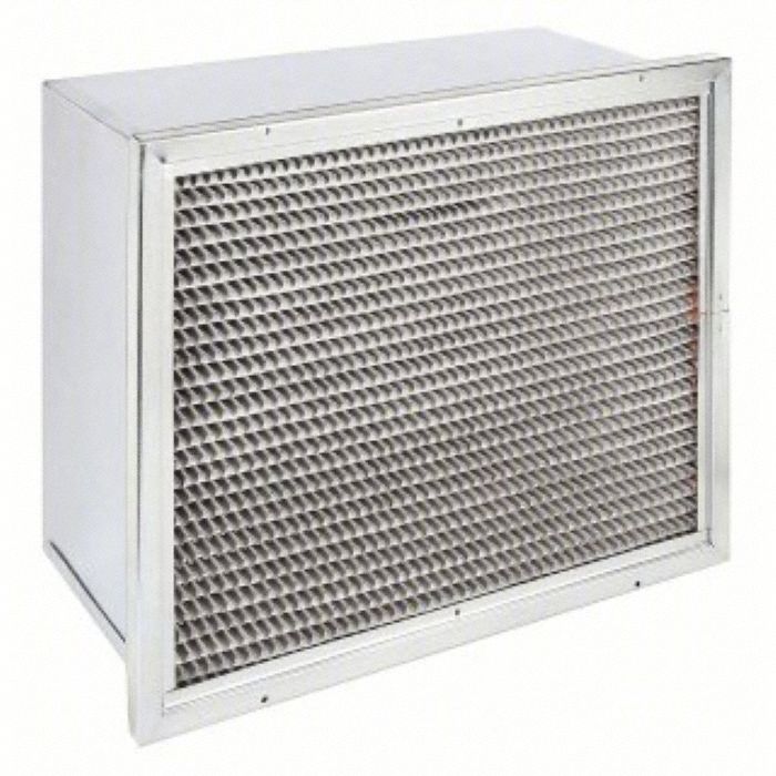 GRAINGER 383YC8 Rigid Filter Varicel SH 20x25x12 MERV 14