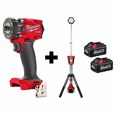 MILWAUKEE 28542021312048100000 Impact 3/8 Tower Light M18 XC6.0 2PK