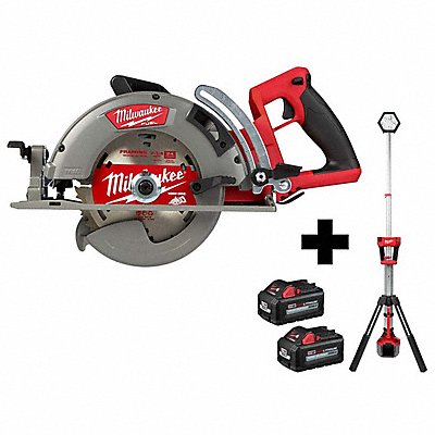 MILWAUKEE 28302021312048100000 C Saw 7-1/4 Tower Light M18 XC6.0 2PK