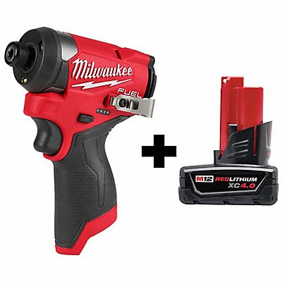 MILWAUKEE 34532000000000 M12 FUEL 1/4 Hex Impact M12 XC4.0