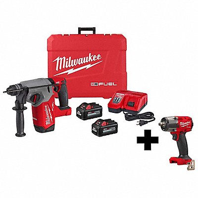 MILWAUKEE 291222000000 M18 FUEL 1 SDS+RtryHmr 1/2 ImpWrench
