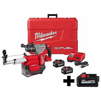 MILWAUKEE 291522DE48111865 M18 FUEL 1-1/8 SDS+RtryHmr HO6.0Bat