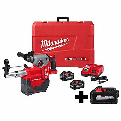 MILWAUKEE 291422DE48111865 M18 FUEL 1-1/8 SDS+RtryHmr HO6.0 Bat