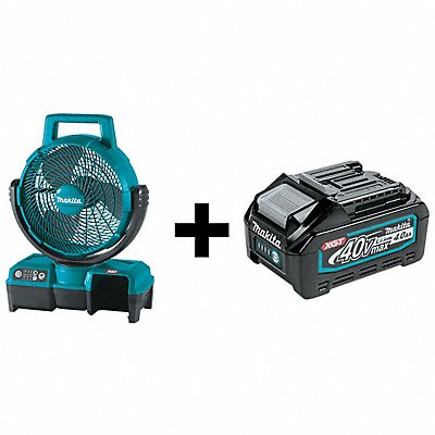 MAKITA CF001GZBL4040 Max XGT 9-1/4 Fan 40V