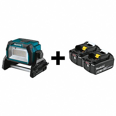 MAKITA DML809BL1860B2 X2 LXT Cordless/Corded Work Light 18V
