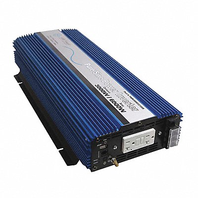 AIMS POWER PWRI300012120S Pure Sine 3kW Inverter 12VDC to 120VAC