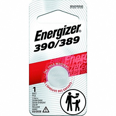 ENERGIZER 389BPZ Button Battery Silver 1.5VDC 389