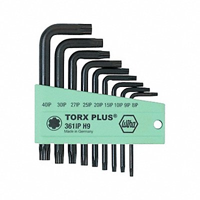 WIHA 36199 Torx and Torx Plus Key Sets