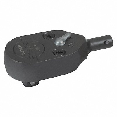 CDI TCQJD8A72 Torque Wrench Head Ratchet Sq J 1/4 In