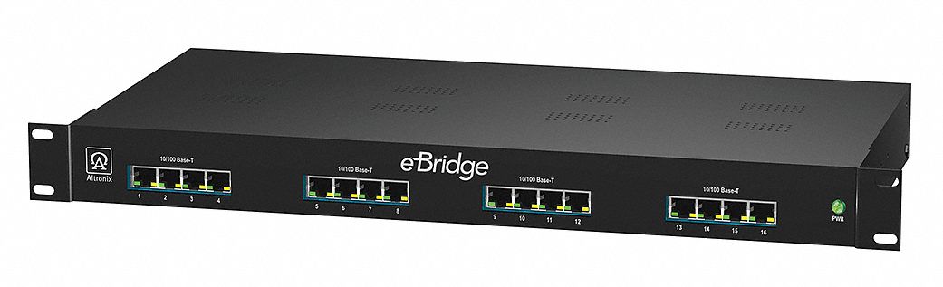 ALTRONIX EBRIDGE16CR IP Over Coax Receiver 16 Channel