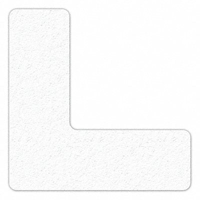 INCOM MANUFACTURING LM110W Floor Tape White 6 inx6 in L PK25