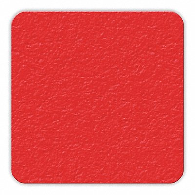 INCOM MANUFACTURING LM160R Floor Tape Red 3 inx3 in Square PK25