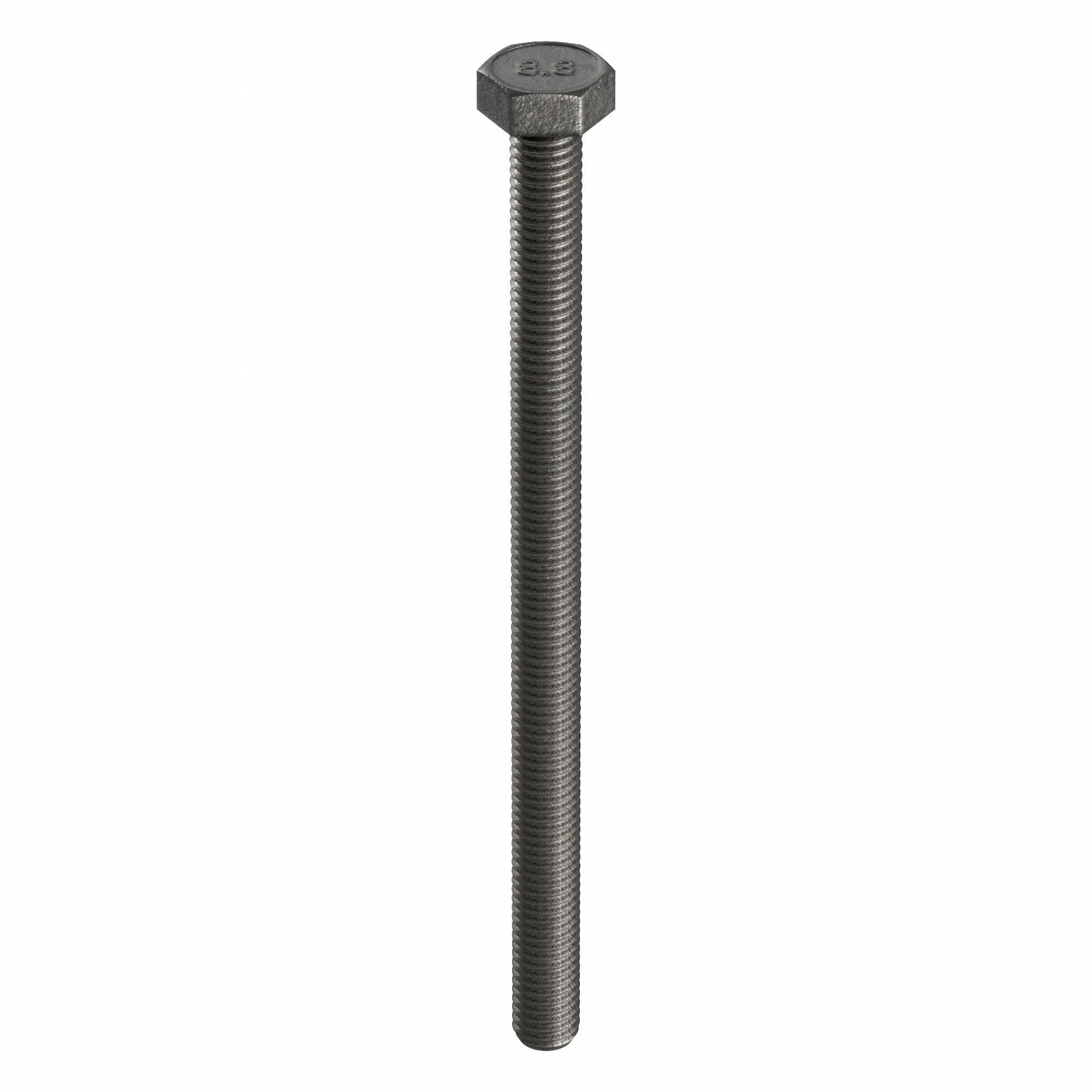 GRAINGER M010104800120 Hex Head Cap Screw Steel 120mm M48-5.00 1PK