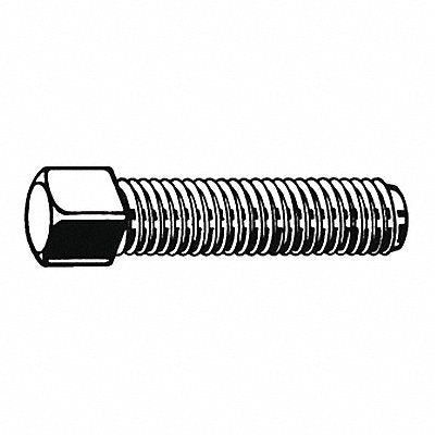 GRAINGER M010300600040 Socket Set Screw: M6x1 Thread Size, 40 mm Overall Lg, Steel, Black Oxide, External Square, 100 PK