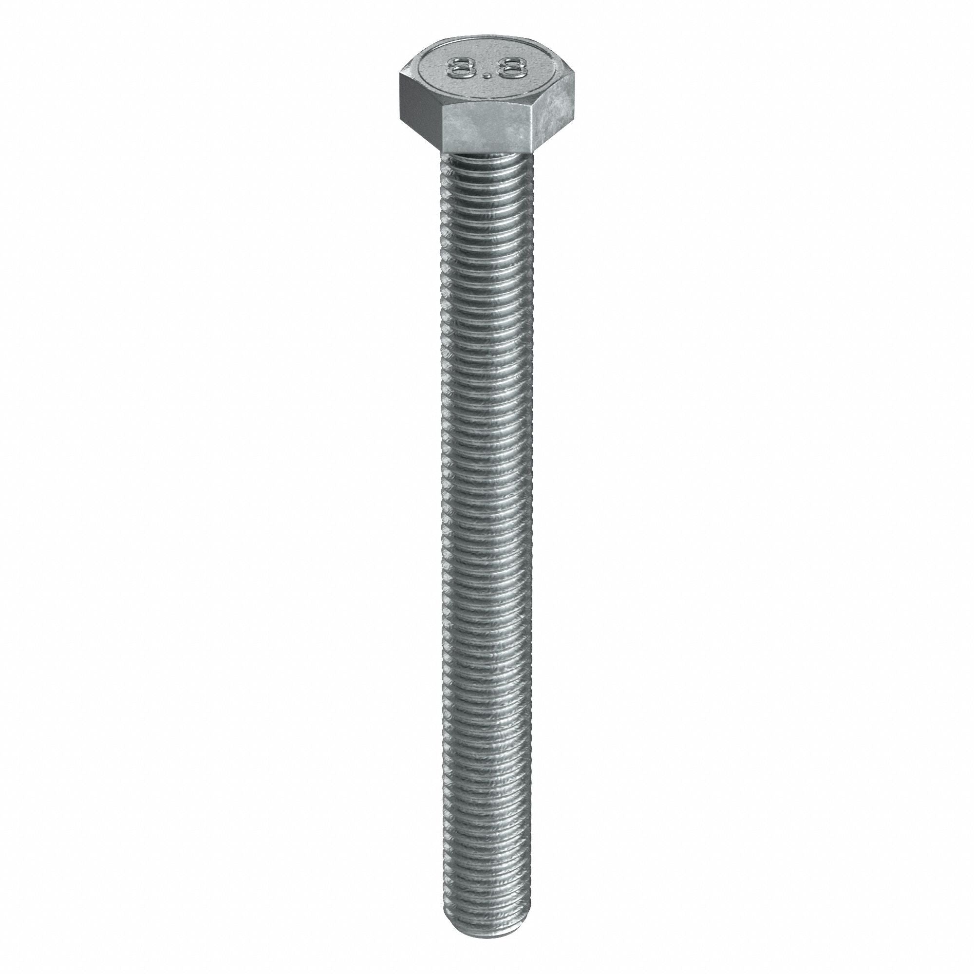 GRAINGER M012102700120 Hex Head Cap Screw ST CL8.8 120mm M27-3.00 5PK