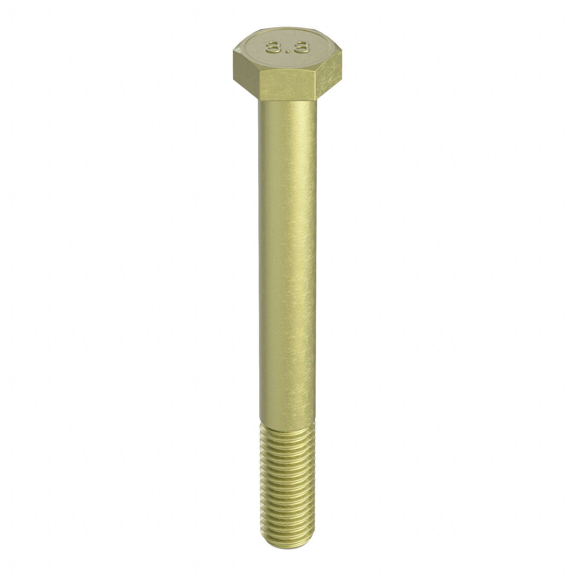 GRAINGER M012201200080 Hex Head Cap Screw Steel 80mm M12-1.75 25PK