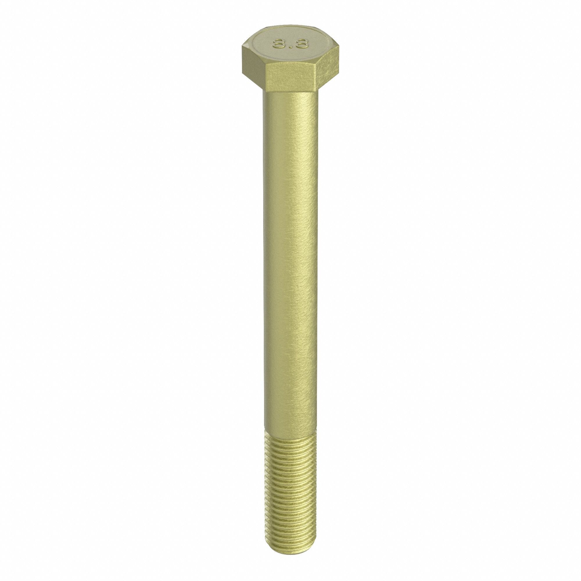 GRAINGER M012202000200 Hex Head Cap Screw Steel 200mm M20-2.50 5PK