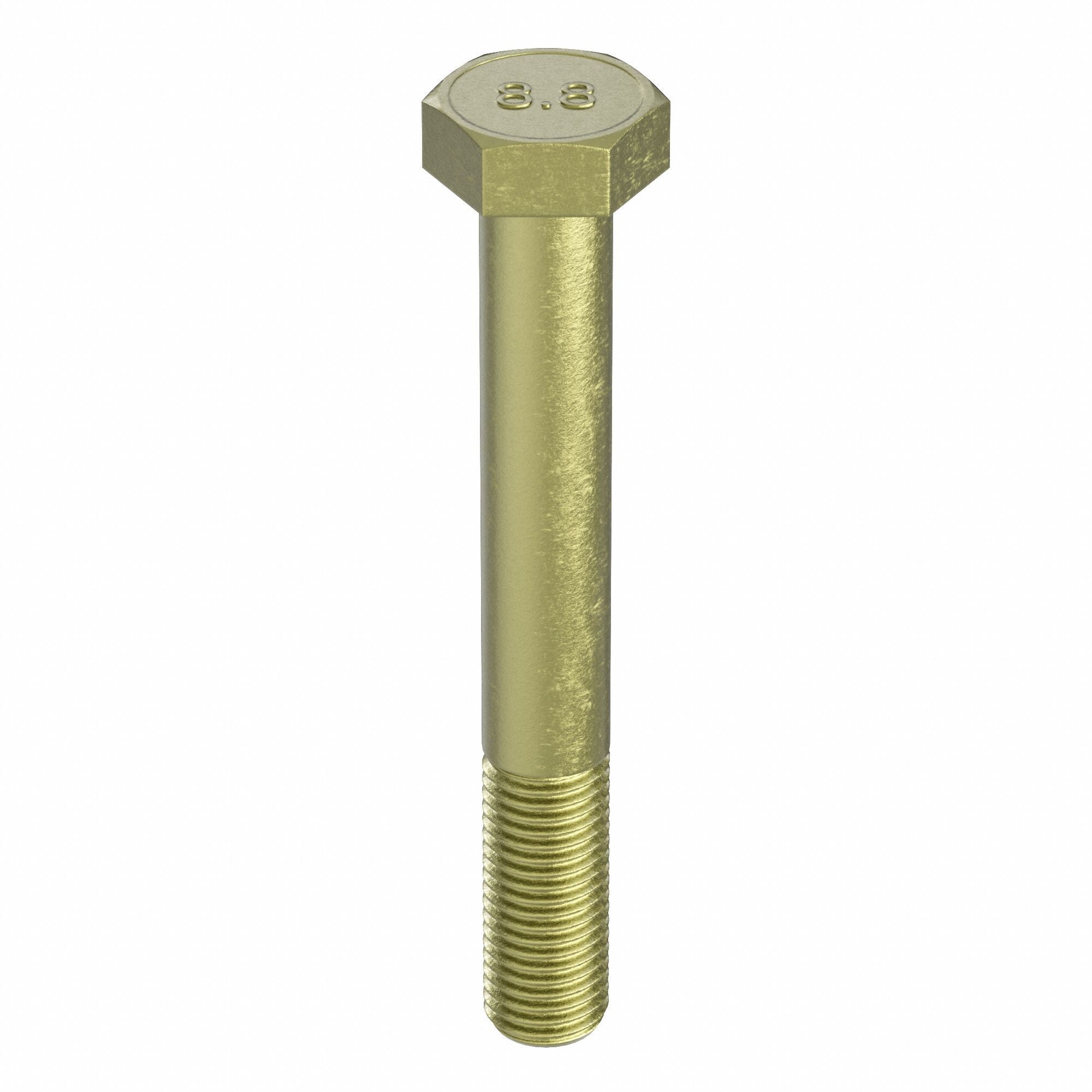 GRAINGER M012401200055 Hex Head Cap Screw Steel 55mm M12-1.50 50PK