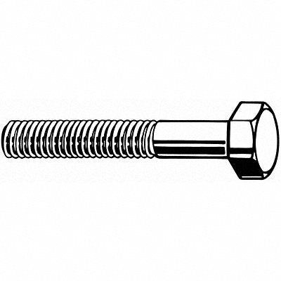 GRAINGER N041600750550 Hex Head Cap Screw Steel 5.5 3/4 -16 5PK