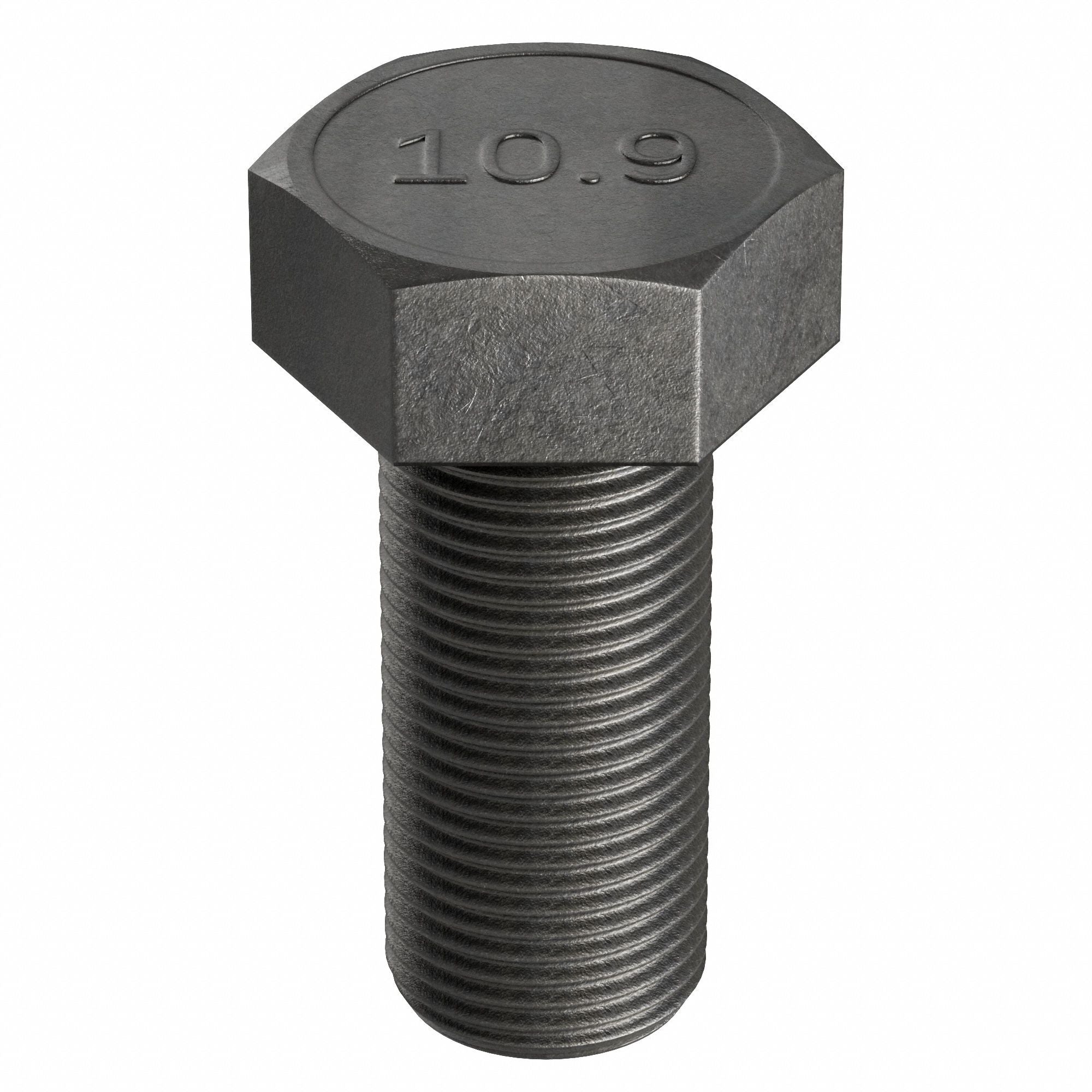 GRAINGER M041711800040 Hex Head Cap Screw Steel 40mm M18-1.50 10PK