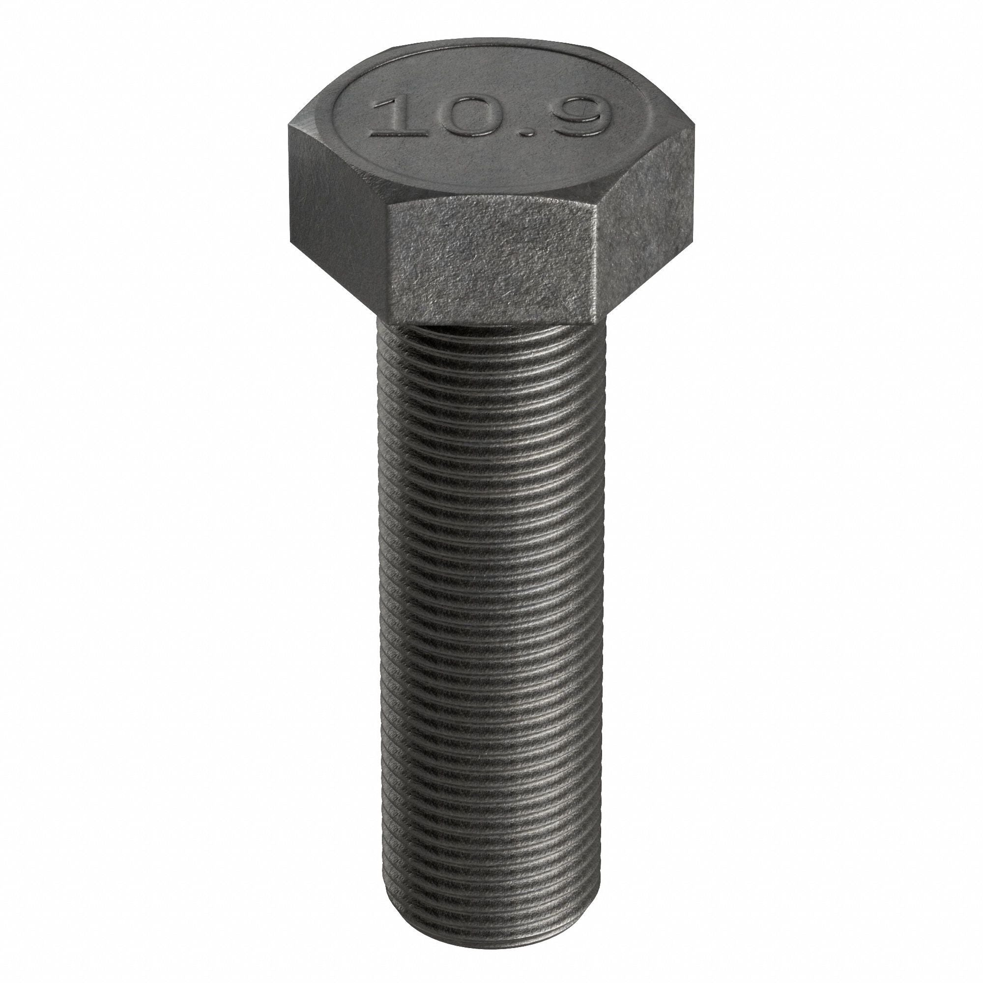 GRAINGER M041711800060 Hex Head Cap Screw Steel 60mm M18-1.50 10PK