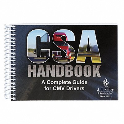 JJ KELLER 27593 CSA Handbook 3/4 in H 5-1/4 in D