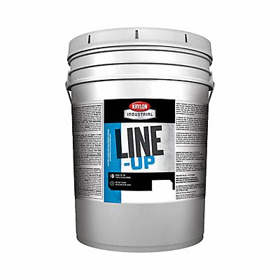 KRYLON INDUSTRIAL K5213724920 Field Marking Paint 5 gal Bright White