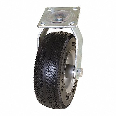 GRAINGER 53CM44 Plate Castor w/ Flat Free Swivel 275 lb.