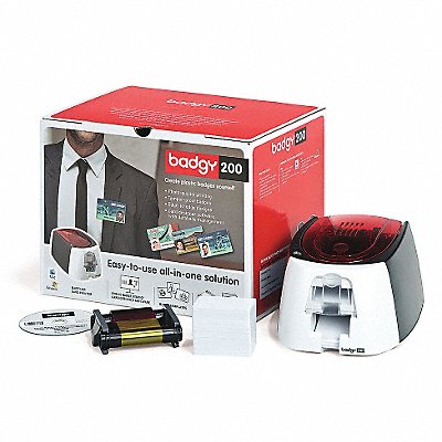 BADGY B22U0000RS ID Card Printer 30 mil 7-7/8 in W