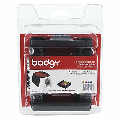 BADGY CBGP0001C Card Printer Color 8 in H