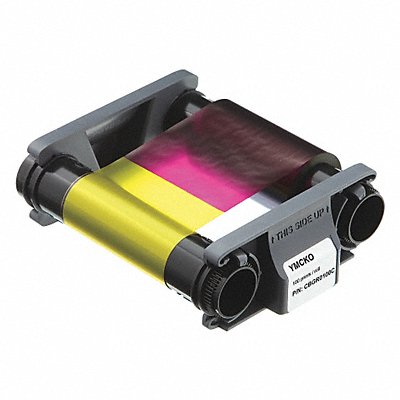 BADGY CBGR0100C ID Card Printer Ribbon Color 8 in H