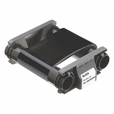 BADGY CBGR0500K ID Card Printer Ribbon Black 8 in H