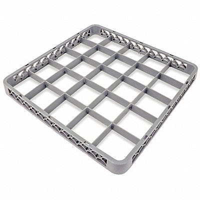 CRESTWARE REC25 Glass Rack Extender 19 1/2 L Grey