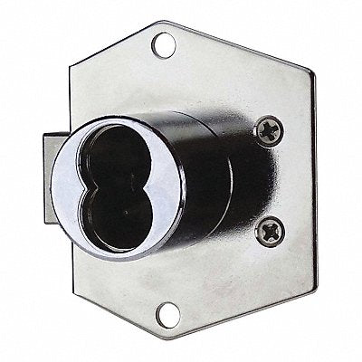 CCL 72723 Interchang Core Dead Bolt Silv Rectang