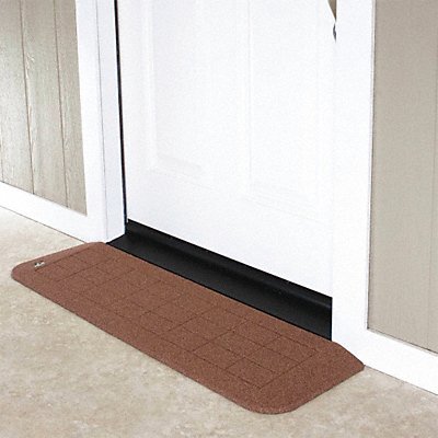 SAFEPATH PRODUCTS BHR1110NB ADA Ramp 1-1/8In.H 12-1/4In.L 42In.W Brn