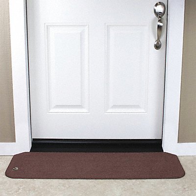 SAFEPATH PRODUCTS BHR1111DC ADA Ramp 1-1/8In.H 12-1/4In.L 42In.W Brn