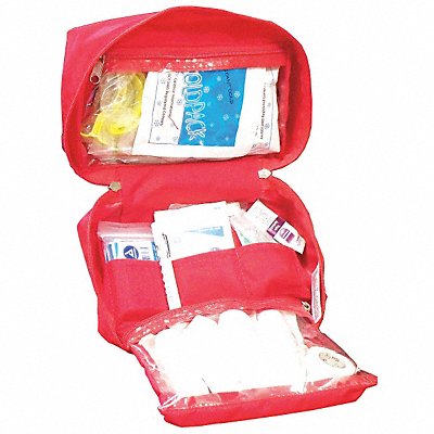 FSI FEM34 Trauma Kit First Responder Red Nylon