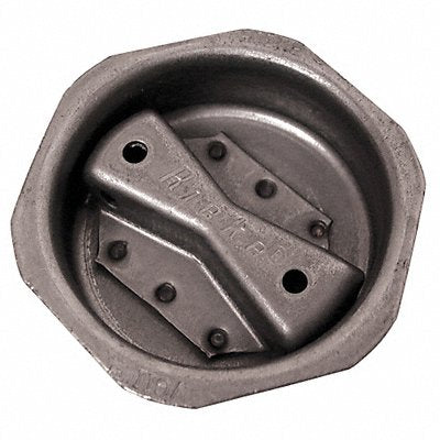 GRAINGER VGRS200 Drum Plug Grey Steel