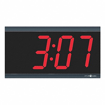 GRAINGER DIG4B Wall Clock Digital Electric